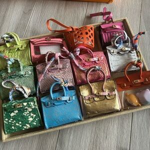 Clearance deal - Colorful Miniature Handbag Set